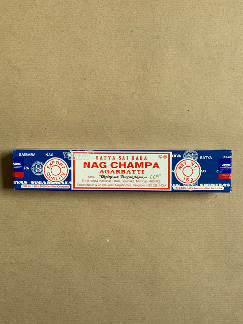 incenso nag champa feh natural edição espaço espírito