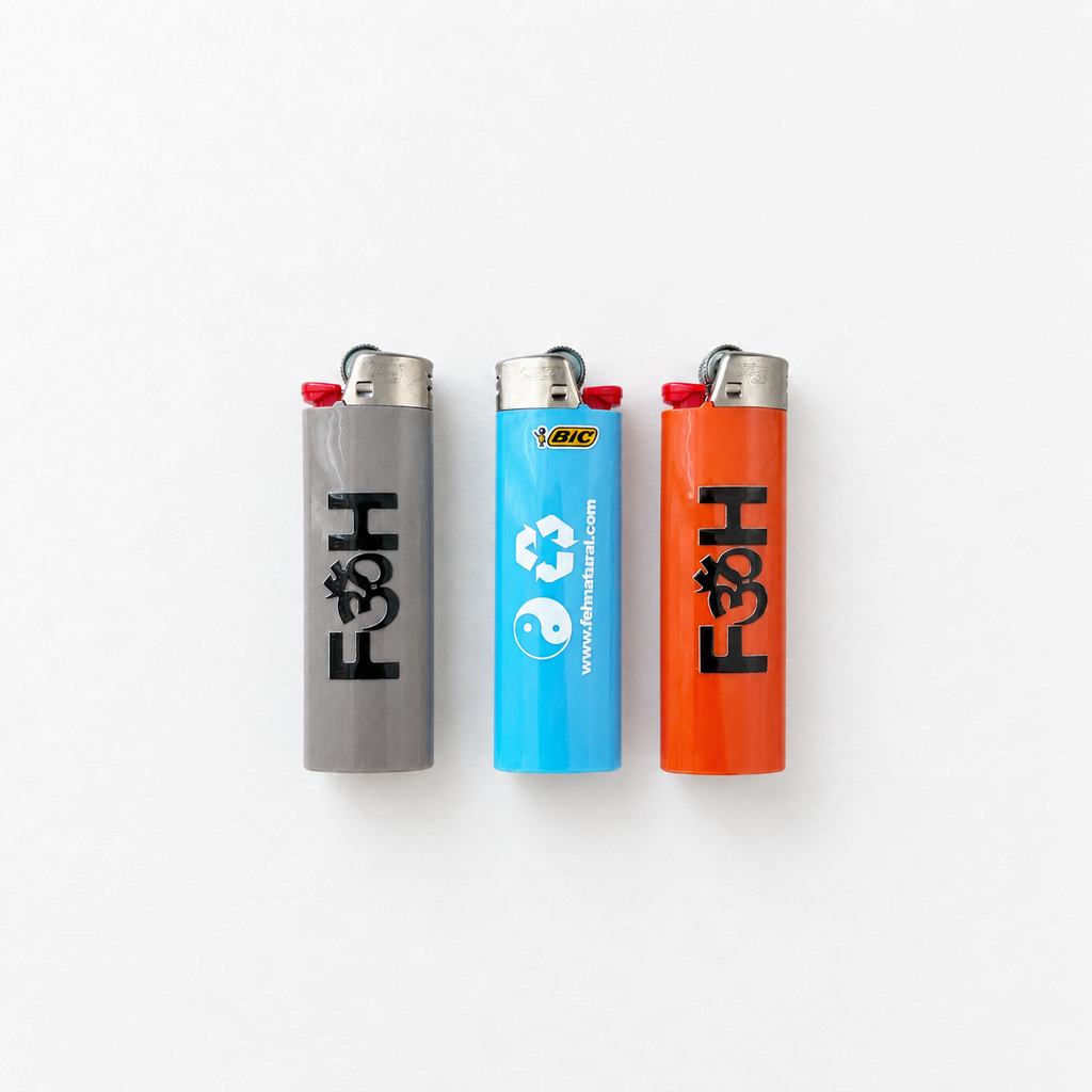 Isqueiros BIC x FÉH Natural